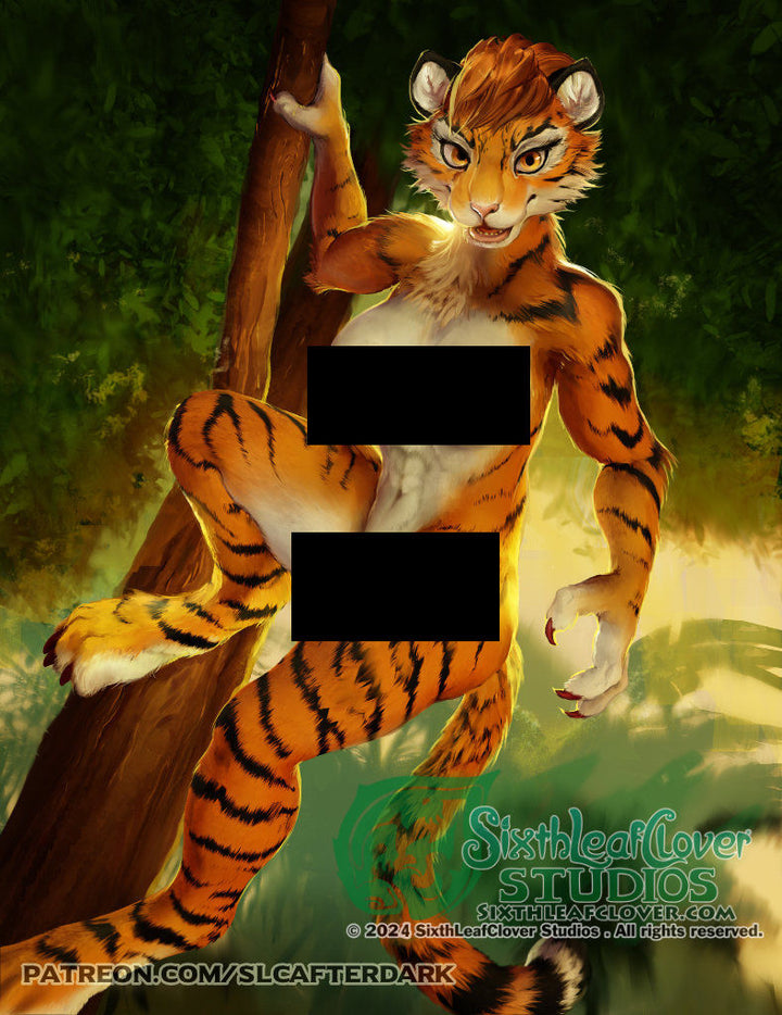 Tiger Up a Tree (Mature)