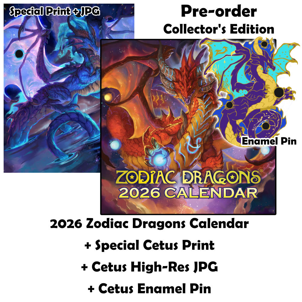2026 Zodiac Dragons Calendar