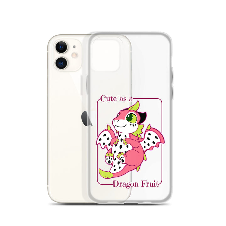 Cute as a Dragon Fruit Clear Case for iPhone®