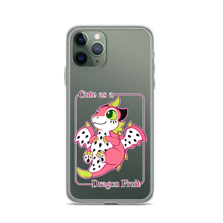 Cute as a Dragon Fruit Clear Case for iPhone®