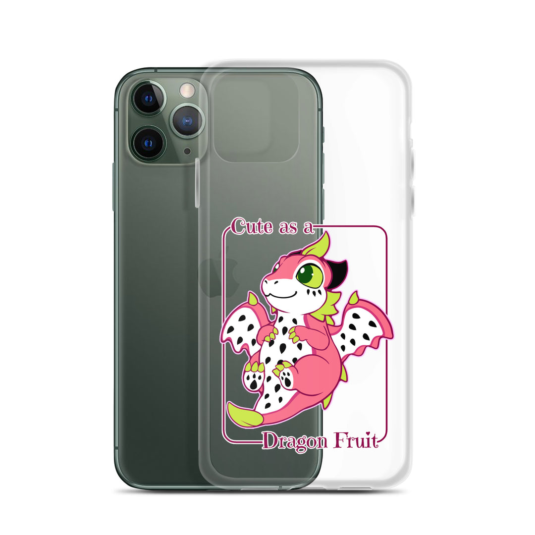 Cute as a Dragon Fruit Clear Case for iPhone®