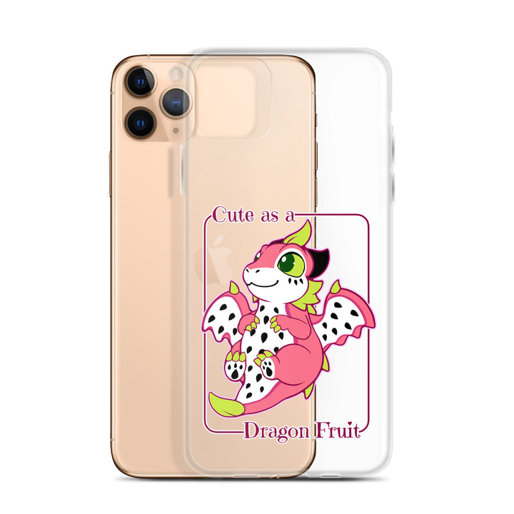 Cute as a Dragon Fruit Clear Case for iPhone®