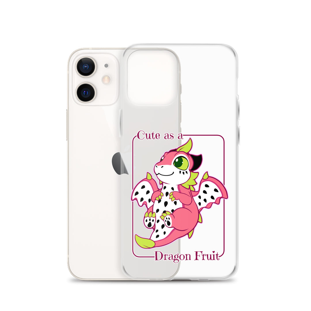 Cute as a Dragon Fruit Clear Case for iPhone®