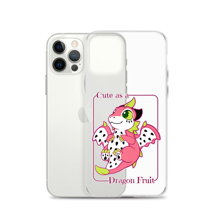 Cute as a Dragon Fruit Clear Case for iPhone®