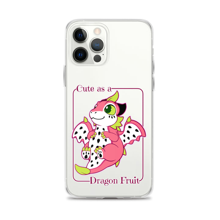 Cute as a Dragon Fruit Clear Case for iPhone®