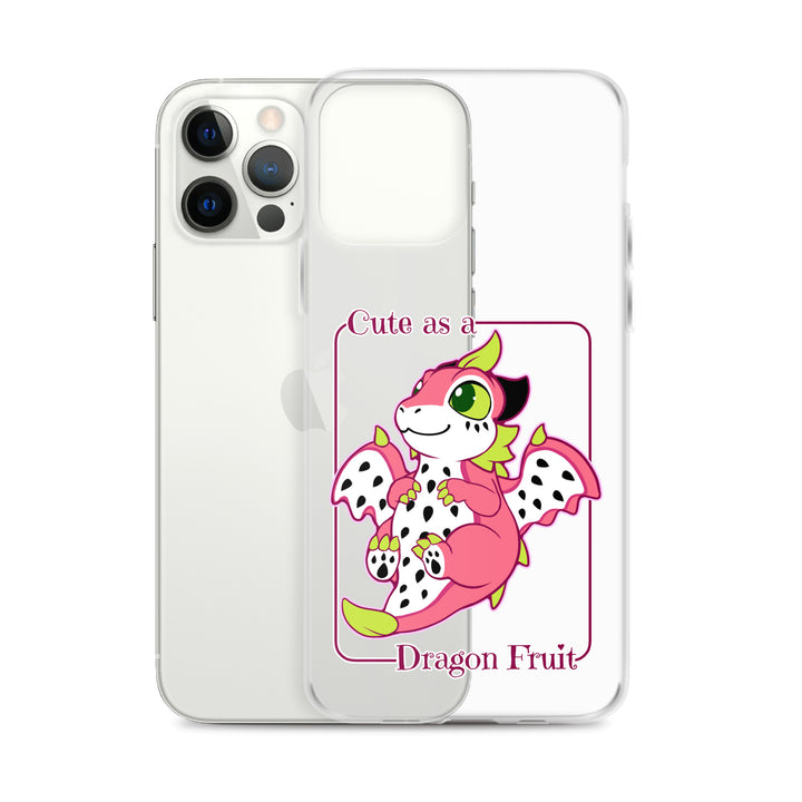 Cute as a Dragon Fruit Clear Case for iPhone®