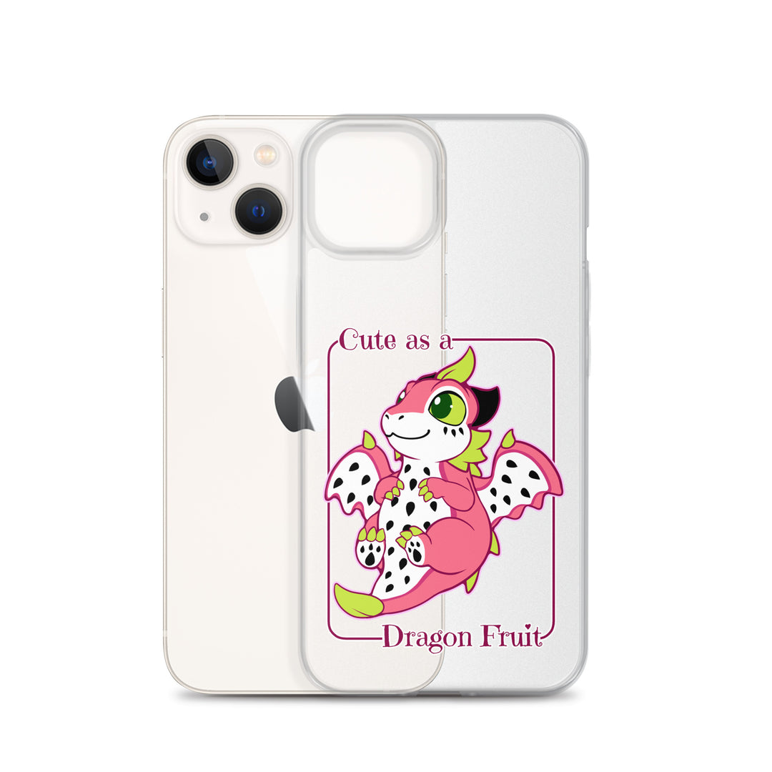 Cute as a Dragon Fruit Clear Case for iPhone®