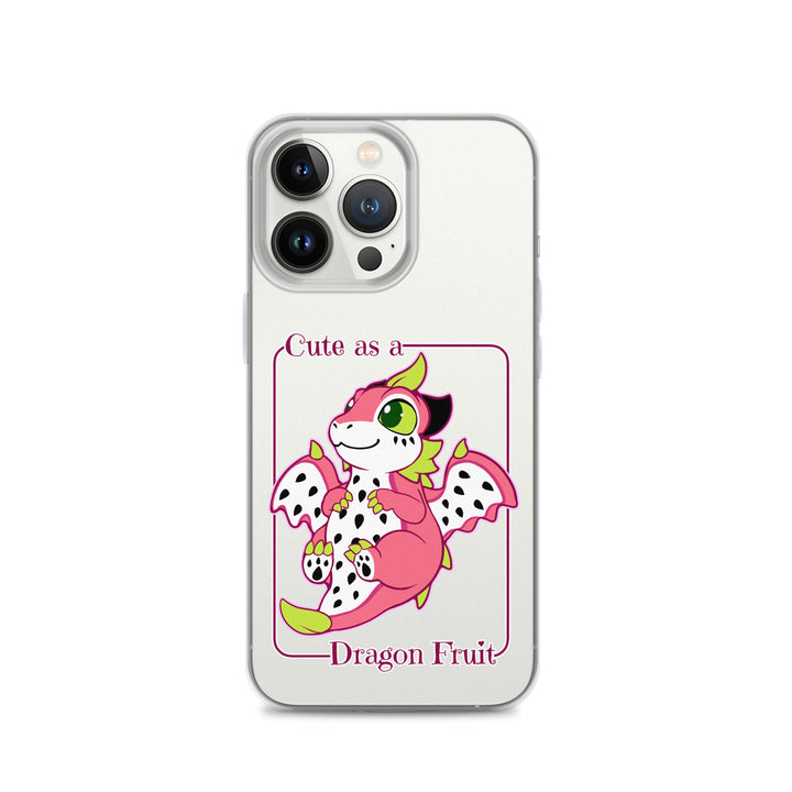 Cute as a Dragon Fruit Clear Case for iPhone®