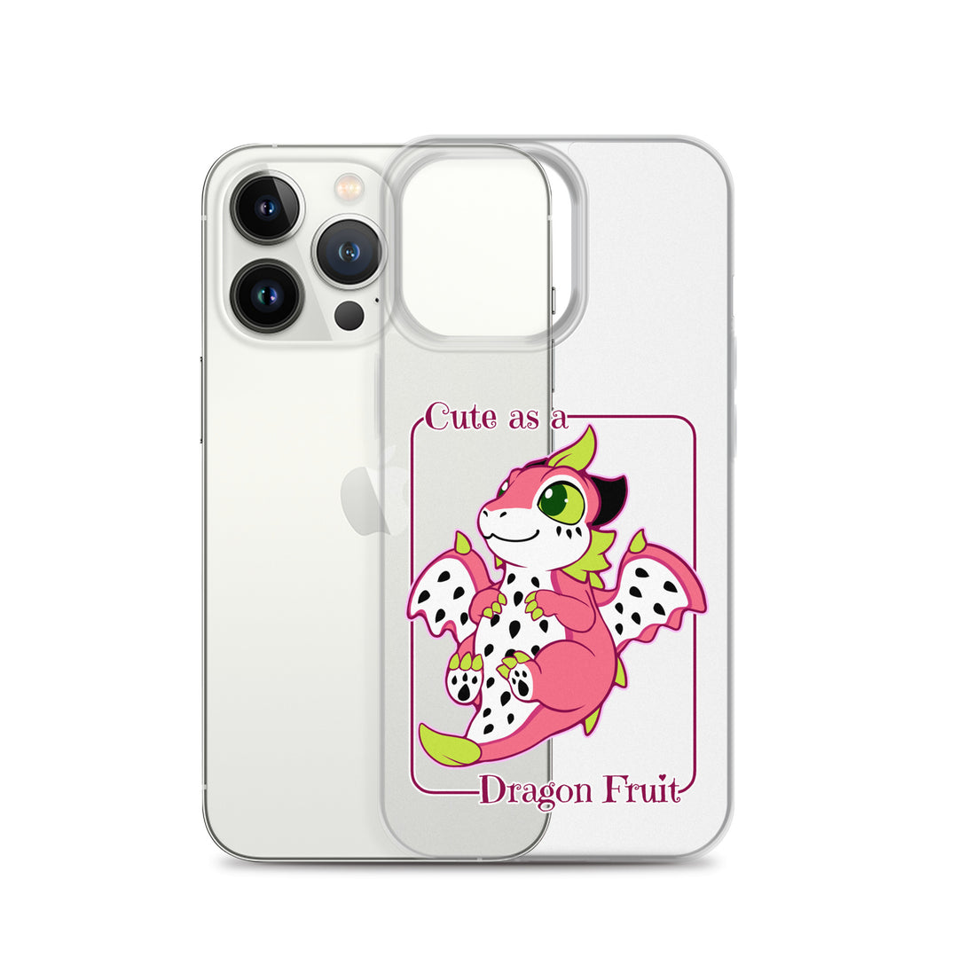 Cute as a Dragon Fruit Clear Case for iPhone®