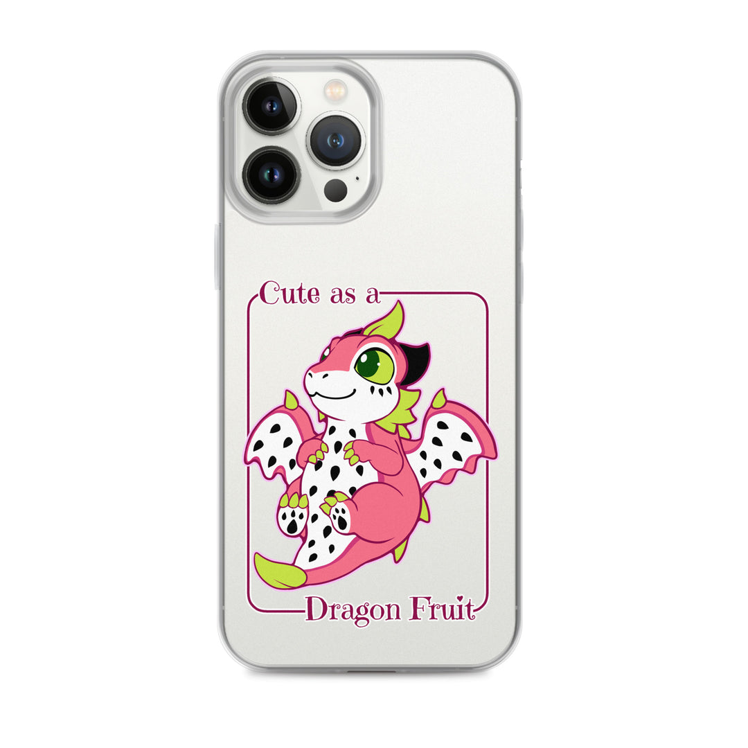 Cute as a Dragon Fruit Clear Case for iPhone®