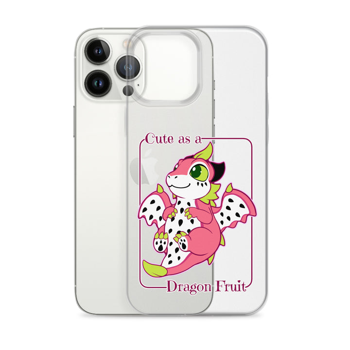 Cute as a Dragon Fruit Clear Case for iPhone®