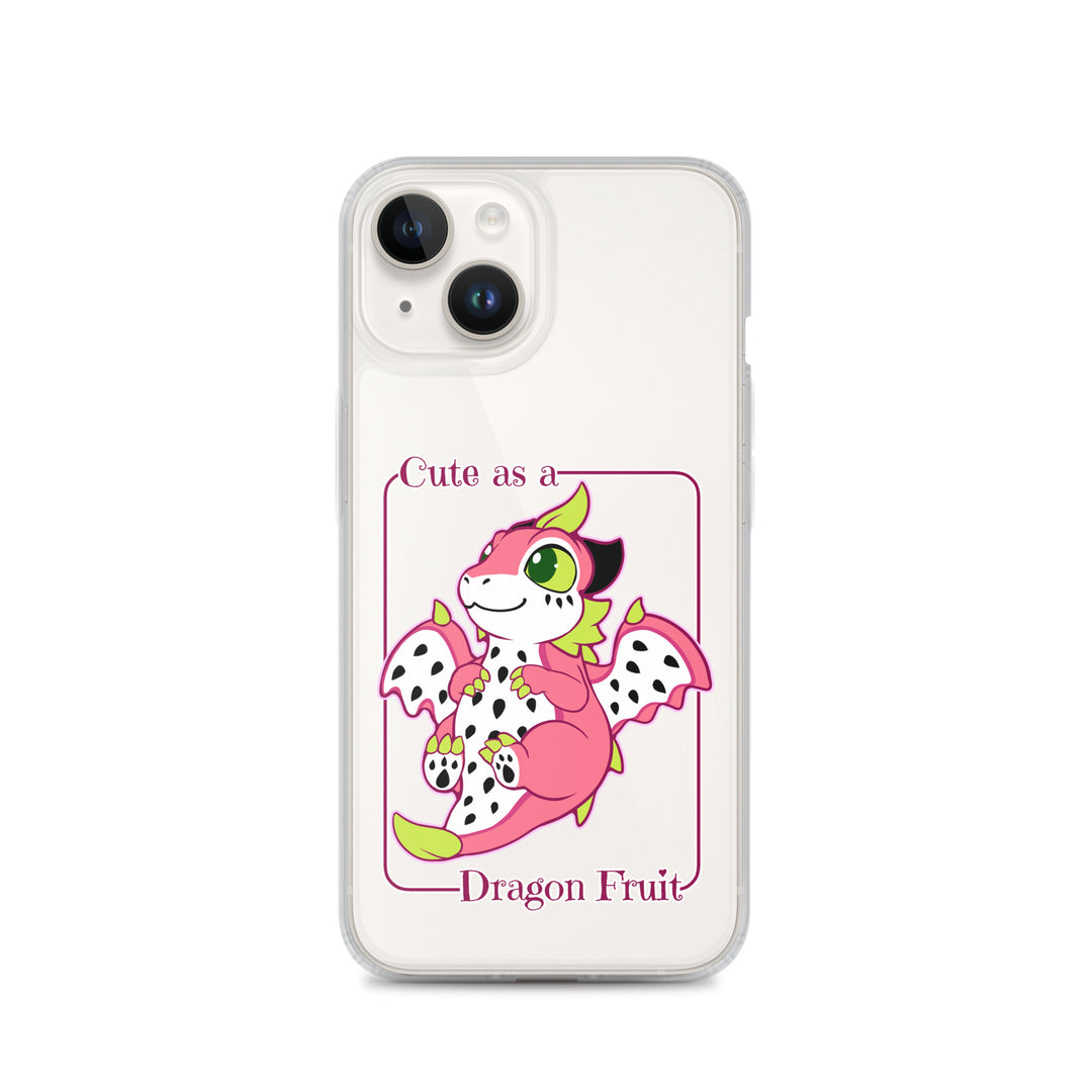 Cute as a Dragon Fruit Clear Case for iPhone®