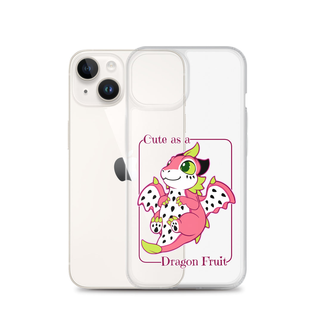 Cute as a Dragon Fruit Clear Case for iPhone®