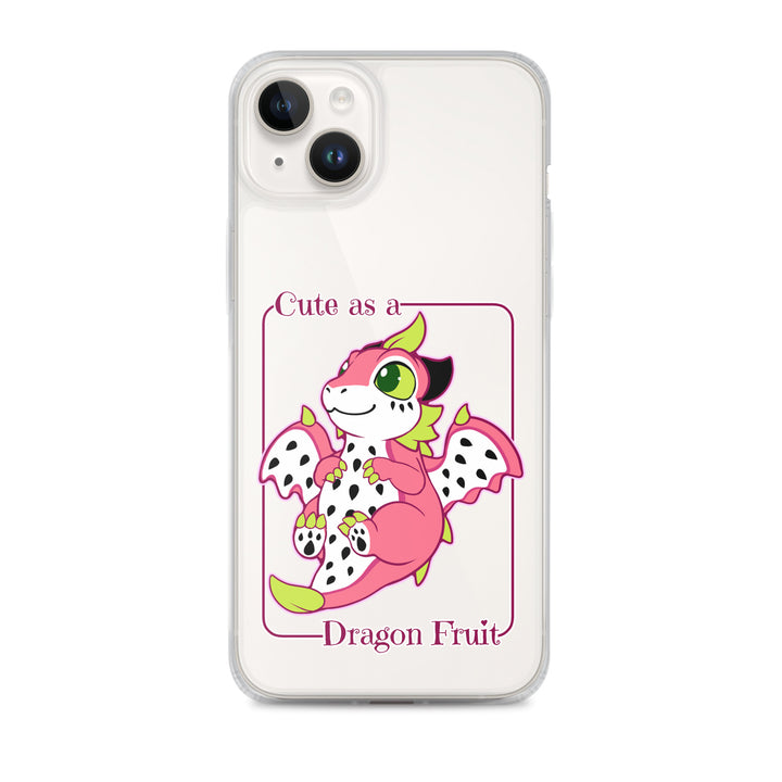 Cute as a Dragon Fruit Clear Case for iPhone®