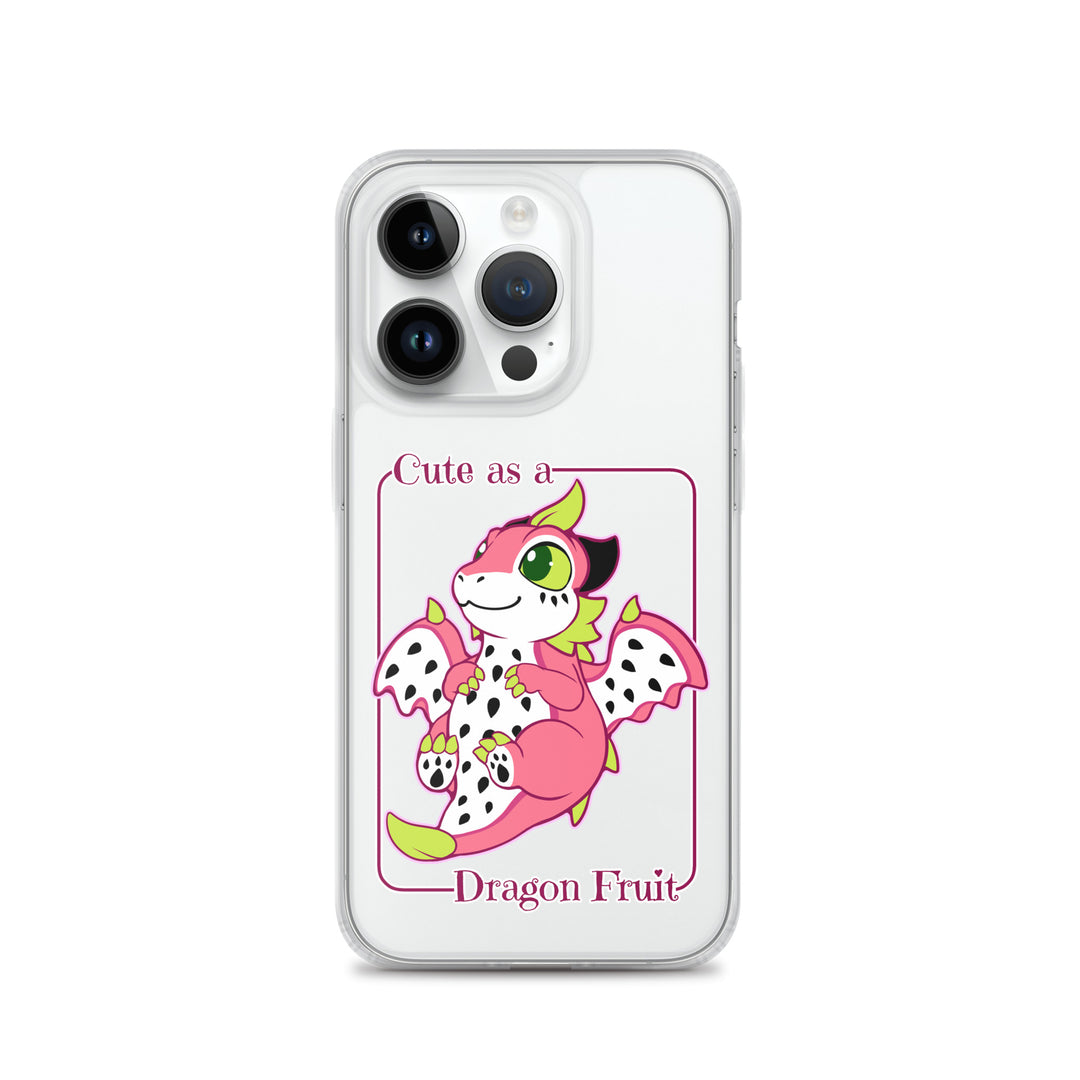 Cute as a Dragon Fruit Clear Case for iPhone®