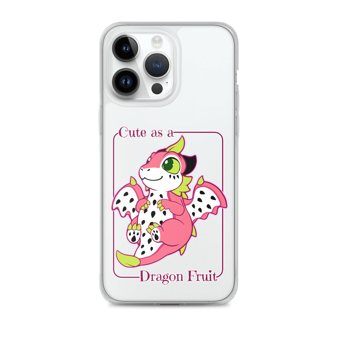 Cute as a Dragon Fruit Clear Case for iPhone®