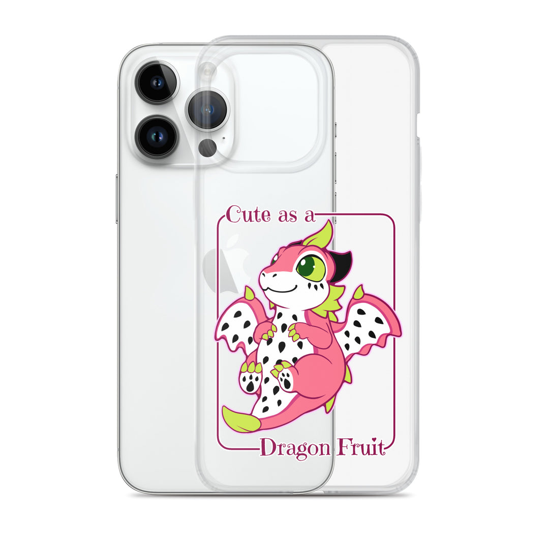 Cute as a Dragon Fruit Clear Case for iPhone®