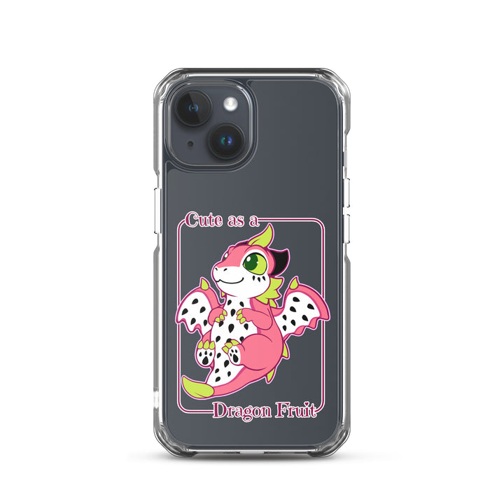 Cute as a Dragon Fruit Clear Case for iPhone®