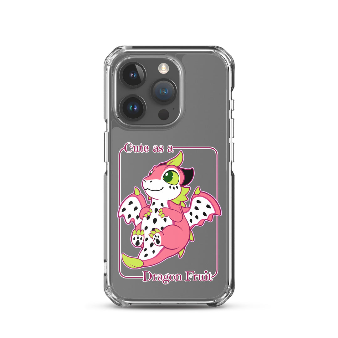 Cute as a Dragon Fruit Clear Case for iPhone®