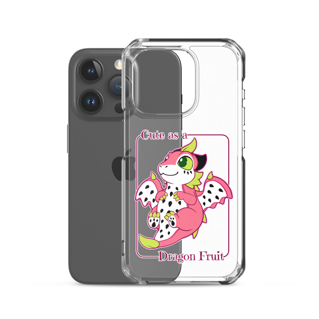 Cute as a Dragon Fruit Clear Case for iPhone®