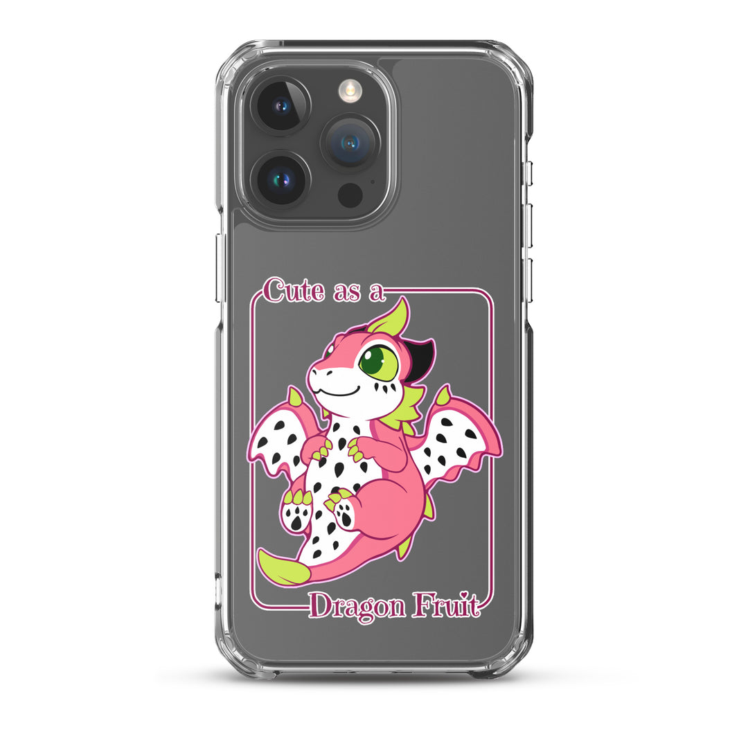 Cute as a Dragon Fruit Clear Case for iPhone®