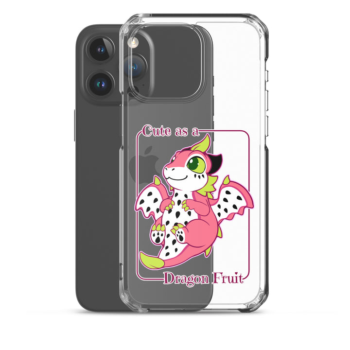 Cute as a Dragon Fruit Clear Case for iPhone®