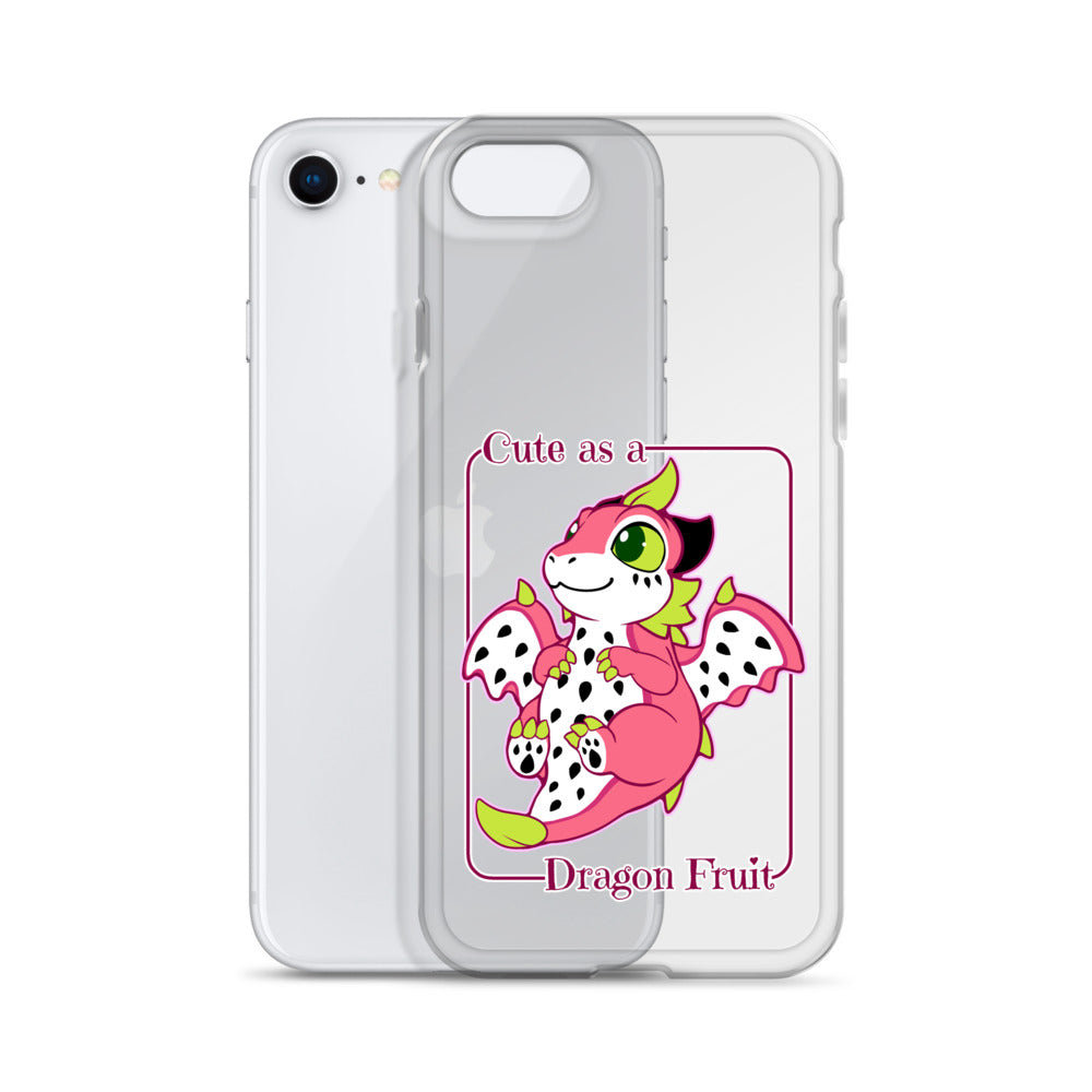 Cute as a Dragon Fruit Clear Case for iPhone®