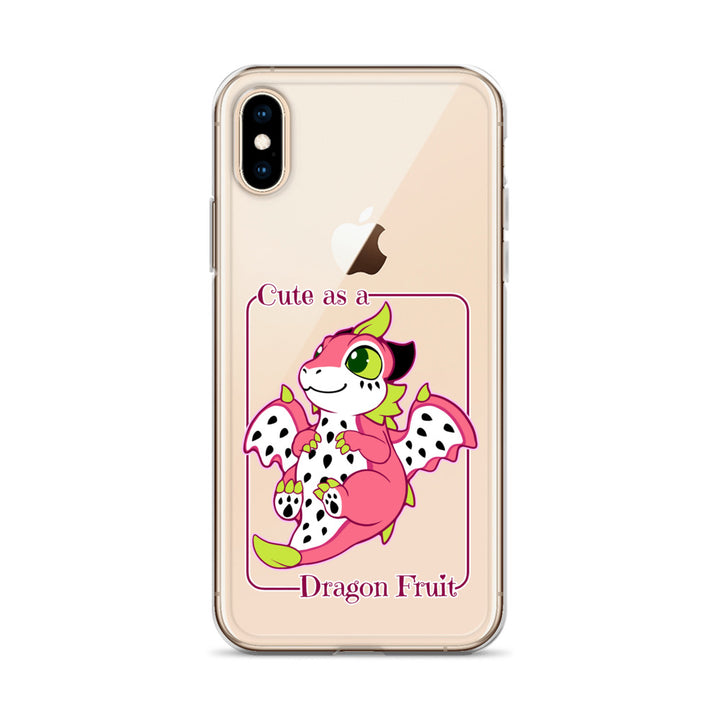 Cute as a Dragon Fruit Clear Case for iPhone®