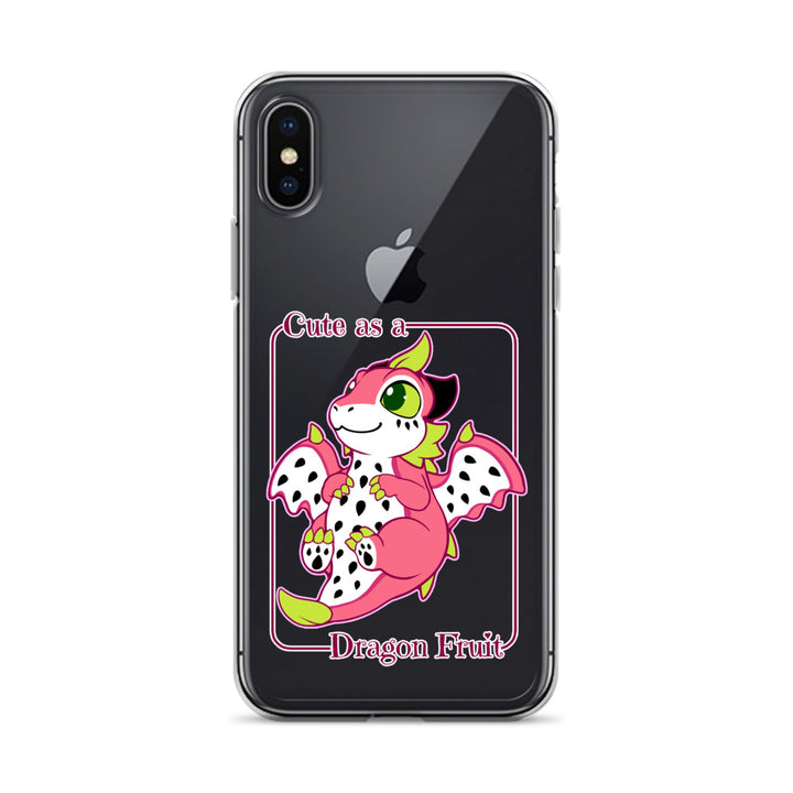 Cute as a Dragon Fruit Clear Case for iPhone®