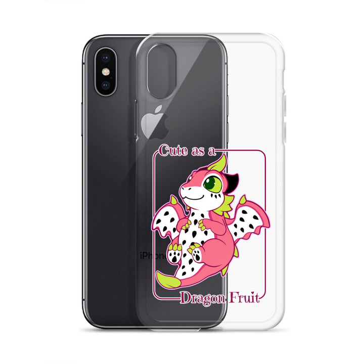 Cute as a Dragon Fruit Clear Case for iPhone®