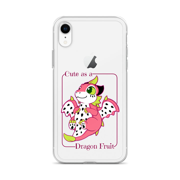 Cute as a Dragon Fruit Clear Case for iPhone®