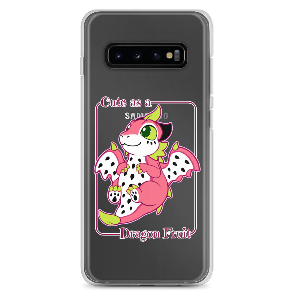 Cute as a Dragon Fruit Clear Case for Samsung®