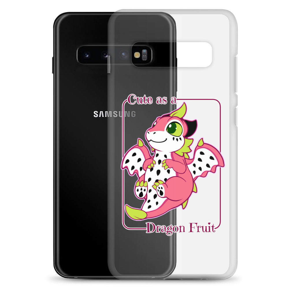 Cute as a Dragon Fruit Clear Case for Samsung®