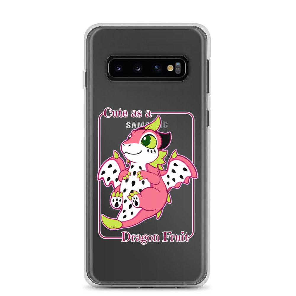 Cute as a Dragon Fruit Clear Case for Samsung®