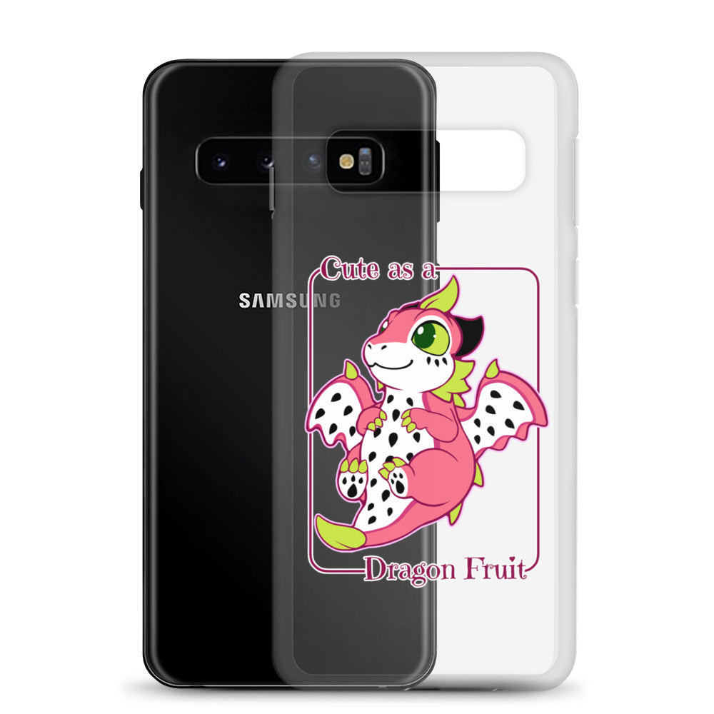 Cute as a Dragon Fruit Clear Case for Samsung®