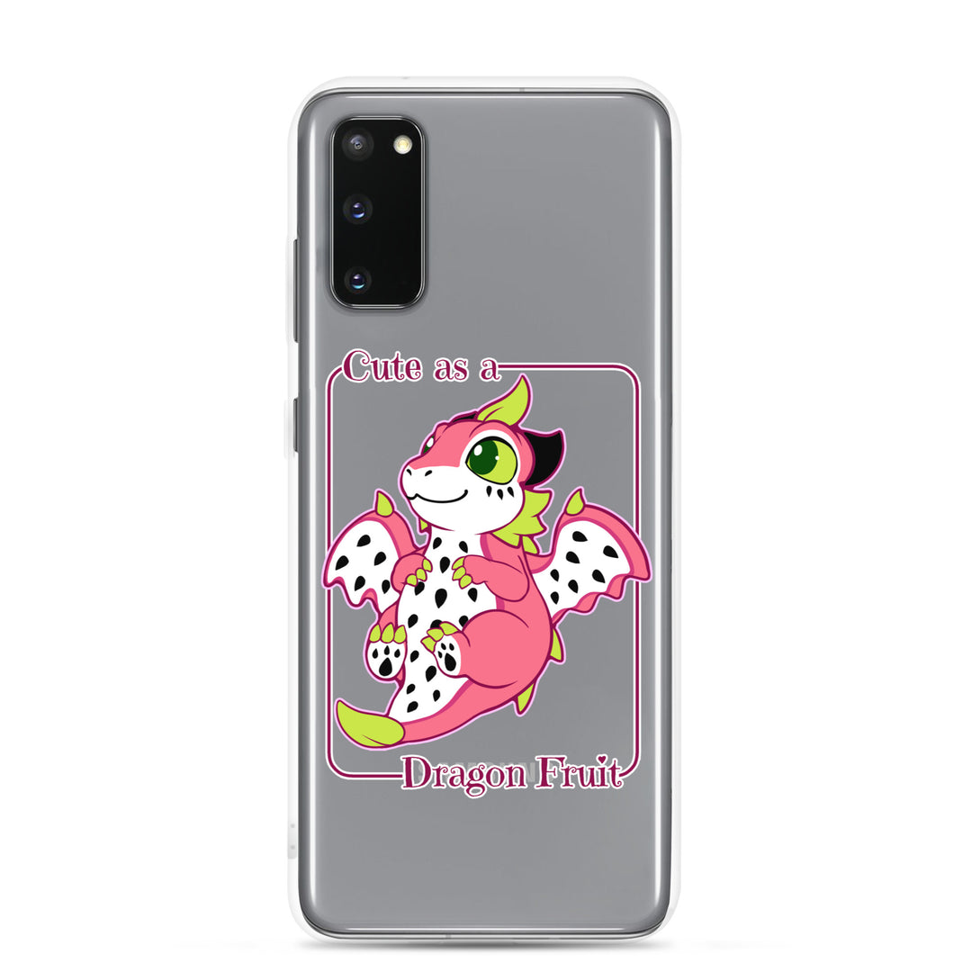 Cute as a Dragon Fruit Clear Case for Samsung®