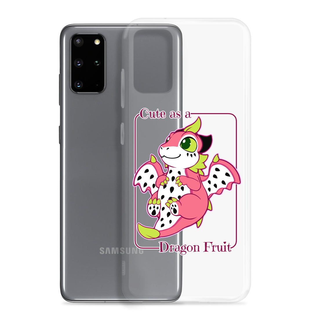 Cute as a Dragon Fruit Clear Case for Samsung®