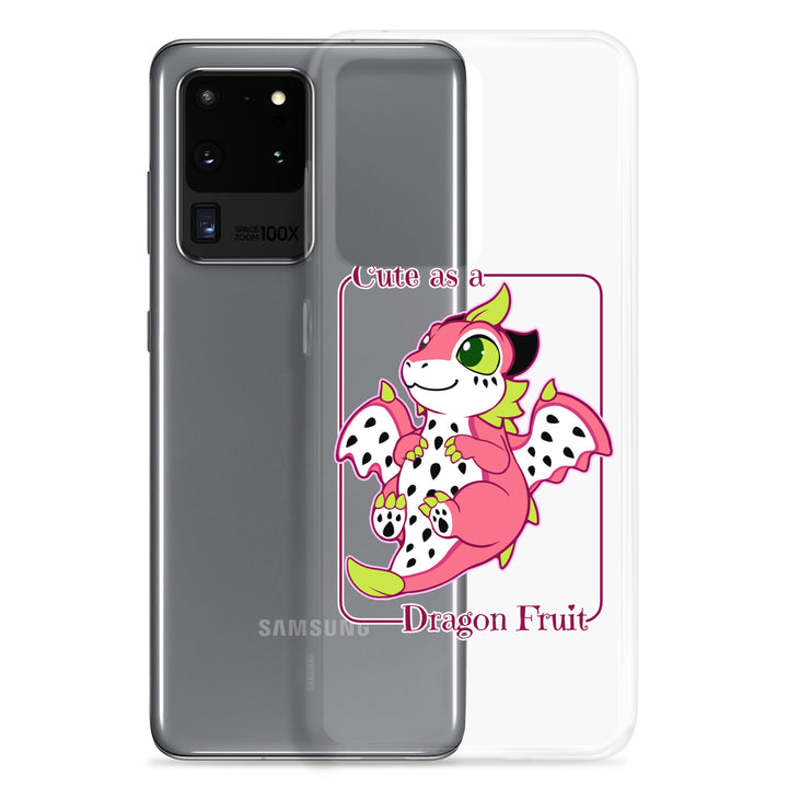 Cute as a Dragon Fruit Clear Case for Samsung®