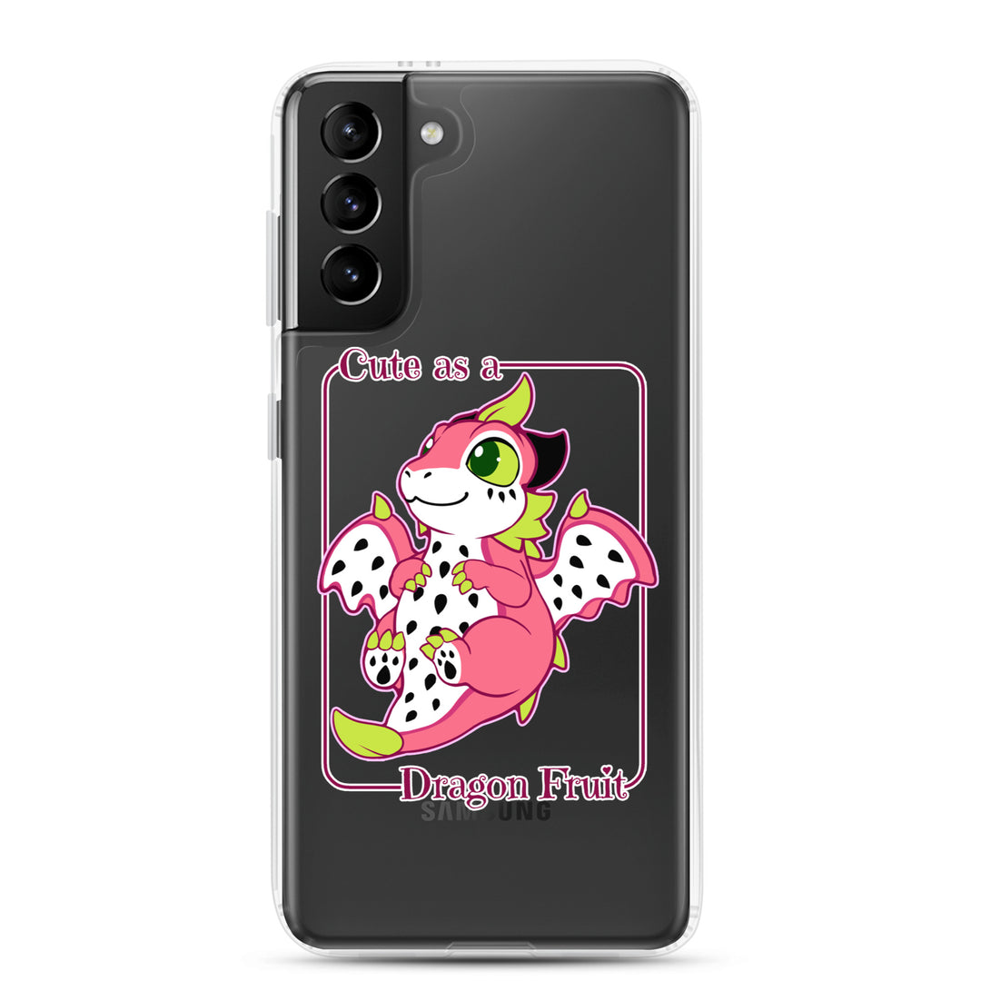 Cute as a Dragon Fruit Clear Case for Samsung®