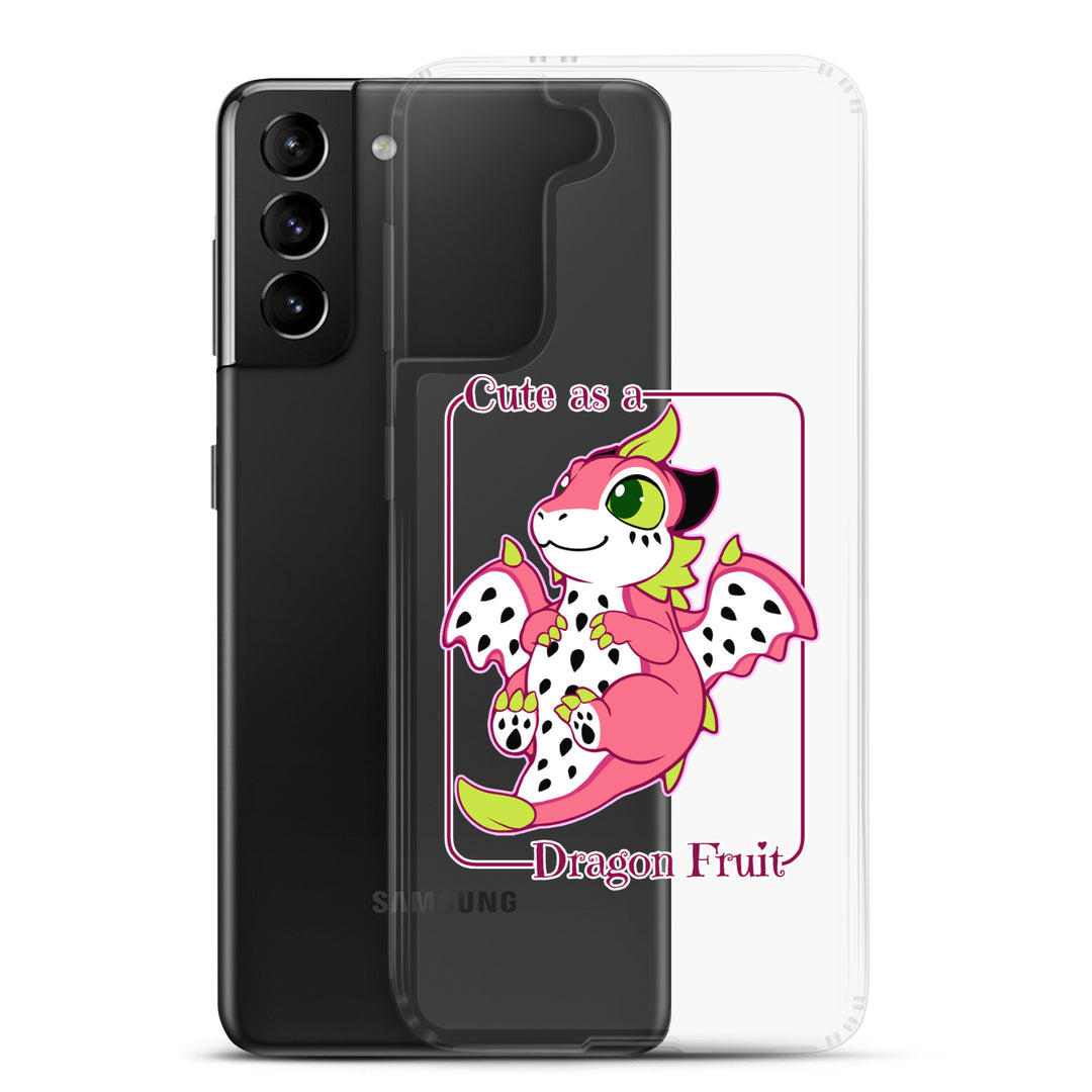 Cute as a Dragon Fruit Clear Case for Samsung®