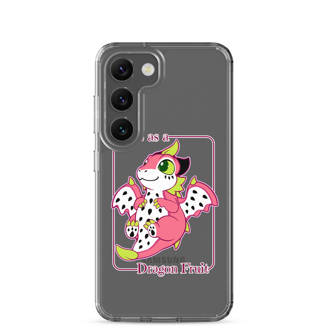 Cute as a Dragon Fruit Clear Case for Samsung®