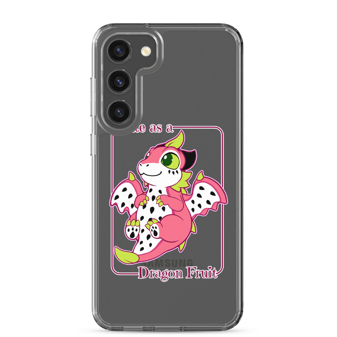 Cute as a Dragon Fruit Clear Case for Samsung®