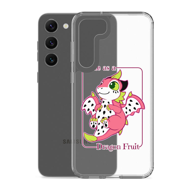 Cute as a Dragon Fruit Clear Case for Samsung®