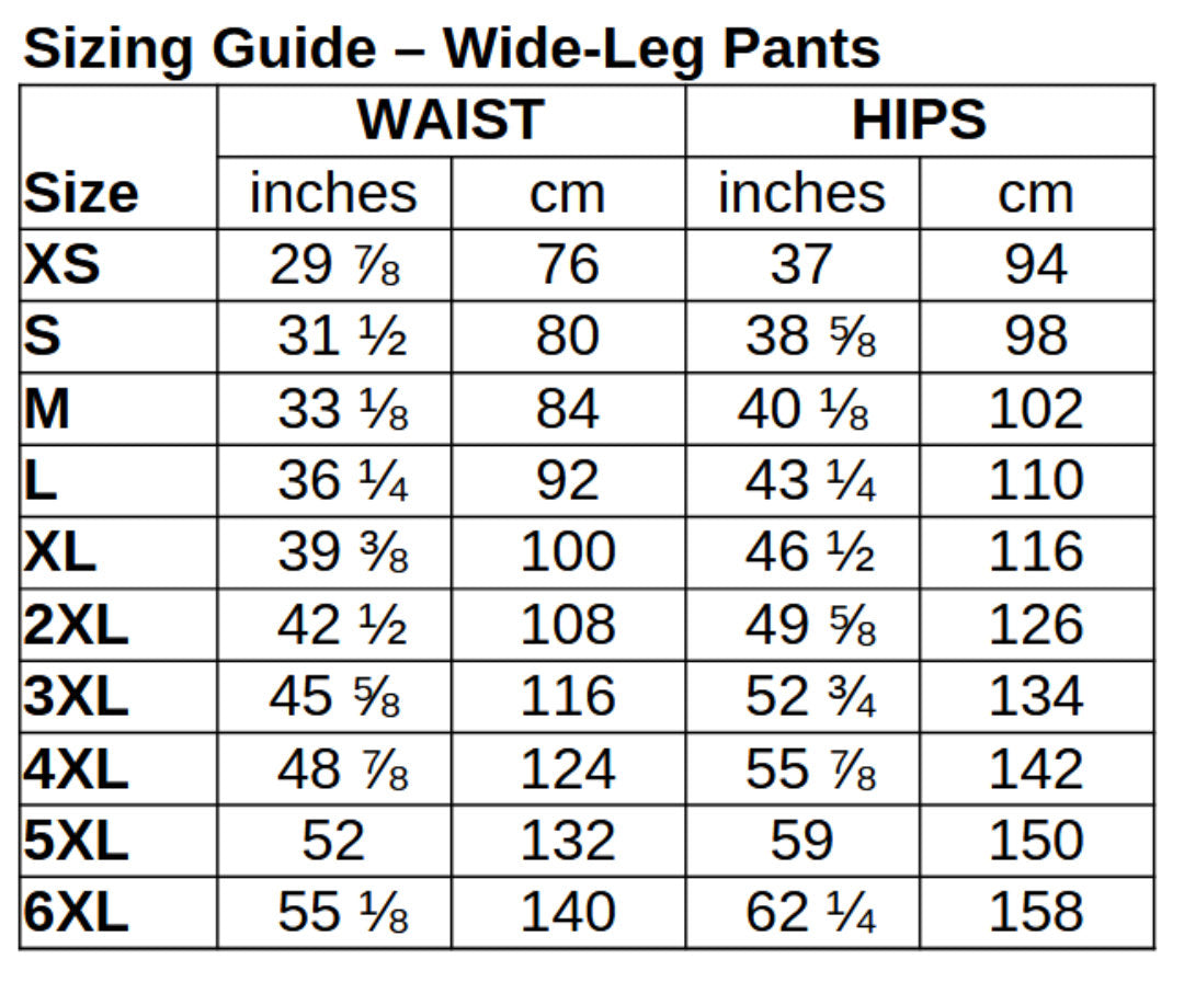 Bastet unisex wide-leg pants