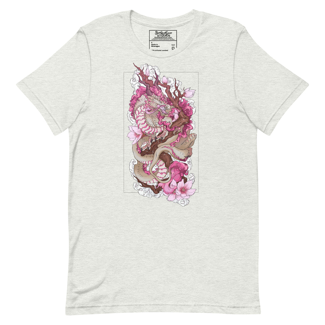 Wild Sakura Dragon T-shirt