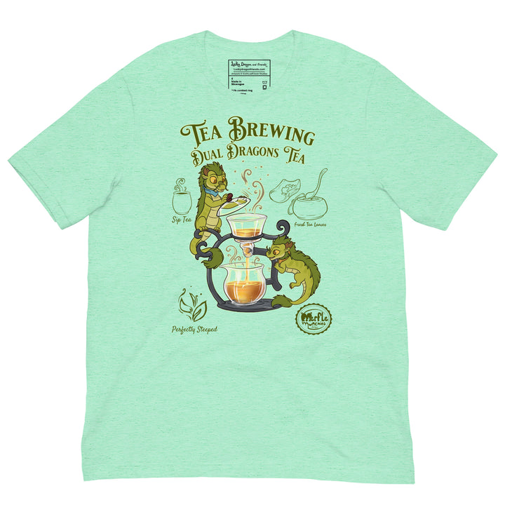 Dual Dragons Tea Brewing T-shirt