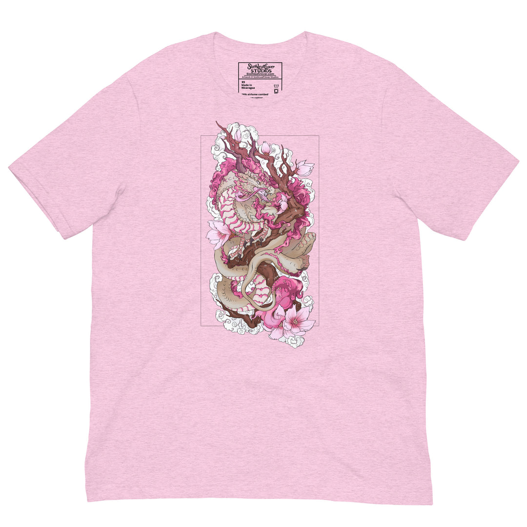 Wild Sakura Dragon T-shirt