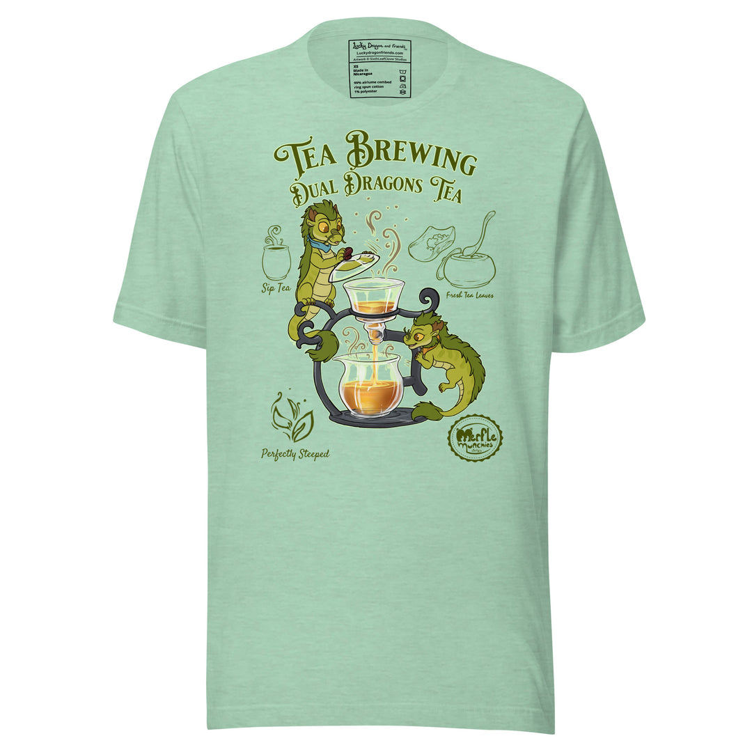 Dual Dragons Tea Brewing T-shirt