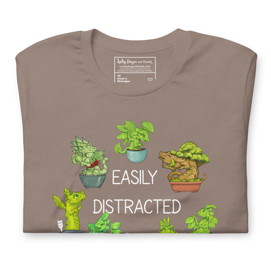 Easily Distracted By Dragon Plants T-Shirt