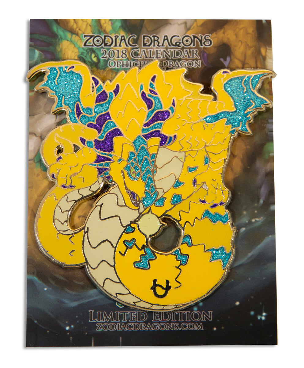 2018 Zodiac Dragons Ophiuchus Pin